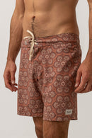 Rhythm - Shorts de baño Talavera Trunk - Óxido - Hombres