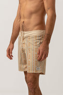 Rhythm - Shorts de baño Sunray Trunk - Dorado - Hombres