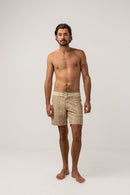 Rhythm - Shorts de baño Sunray Trunk - Dorado - Hombres