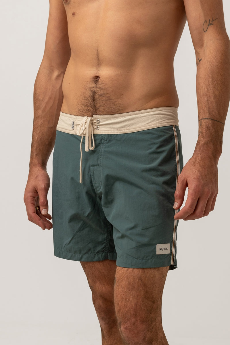 Rhythm - Short De Bain Heritage Trunk - Pine - Homme