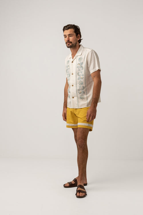 Rhythm - Boardshort Heritage Trim Trunk - Gold - Homme