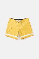 Rhythm - Boardshort Heritage Trim Trunk - Gold - Homme