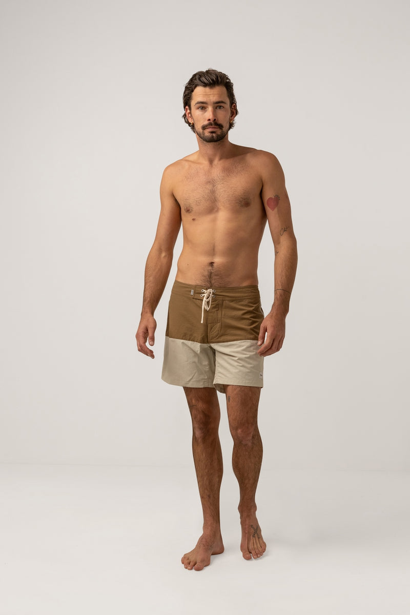 Rhythm - Boardshort Heritage Splice Trunk - Butterscotch - Homme