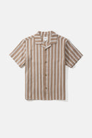 Rhythm - Chemise Vacation Stripe - Latte - Homme