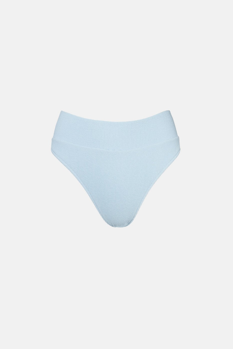 Rhythm - Bas De Maillot Isla Rib Hi Hip - Cool Blue - Femme