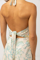 Rhythm - Falda Mini Vestido Cairo Halter - Azul - Mujer