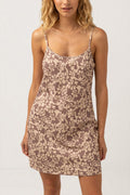 Rhythm - Drifter Floral Dress - Chocolate - Women