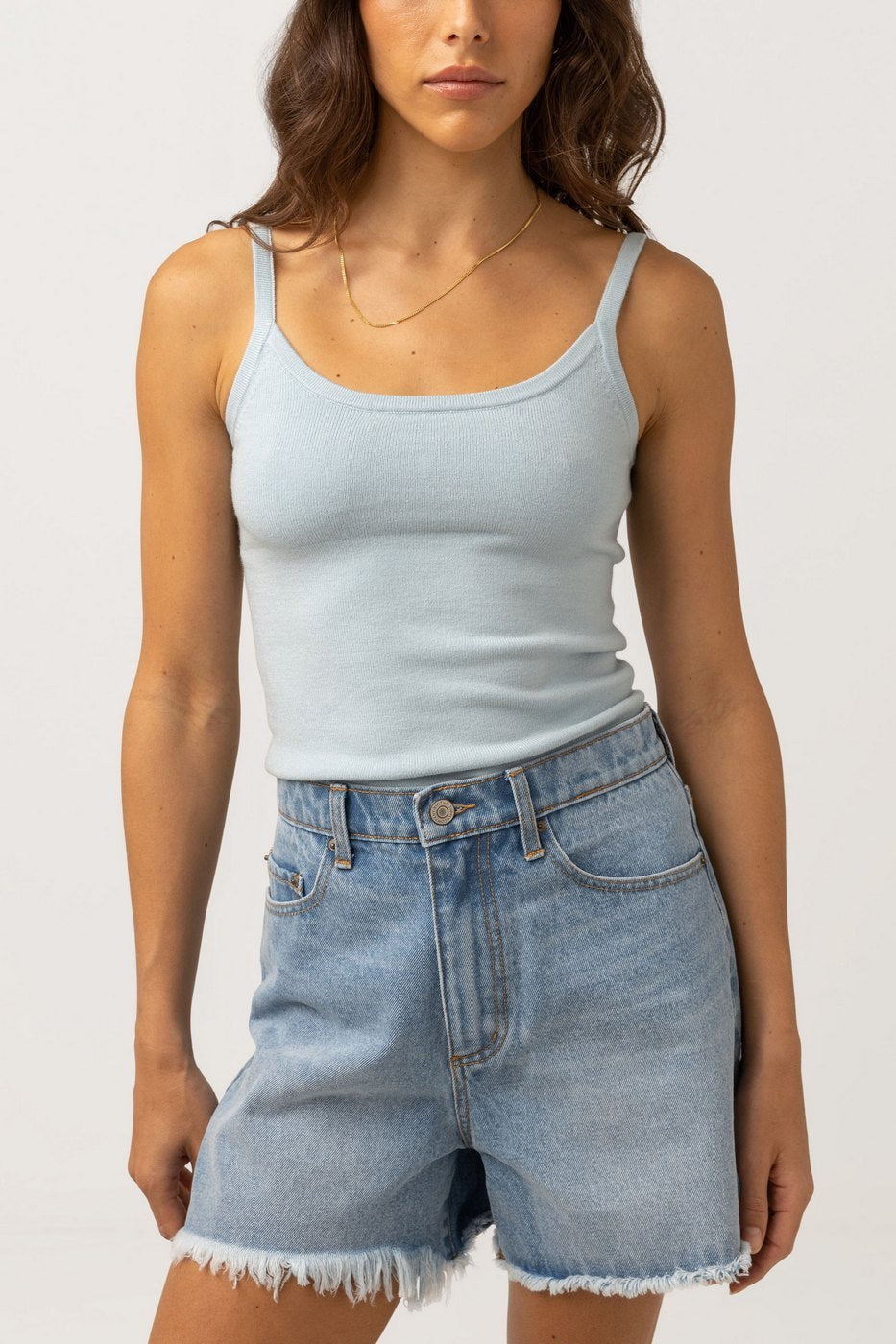 Rhythm - Top En Maille Yumi - Oatmeal - Femme