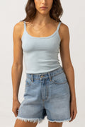 Rhythm - Top En Maille Yumi - Oatmeal - Femme
