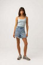 Rhythm - Top En Maille Yumi - Oatmeal - Femme