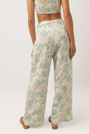 Rhythm - Pantalon Cairo Wide Leg - Blue - Femme