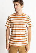 T-Shirt Everyday Stripe Ss - Cedar - Homme