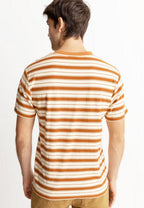 T-Shirt Everyday Stripe Ss - Cedar - Homme