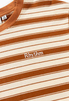 T-Shirt Everyday Stripe Ss - Cedar - Homme