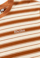 T-Shirt Everyday Stripe Ss - Cedar - Homme