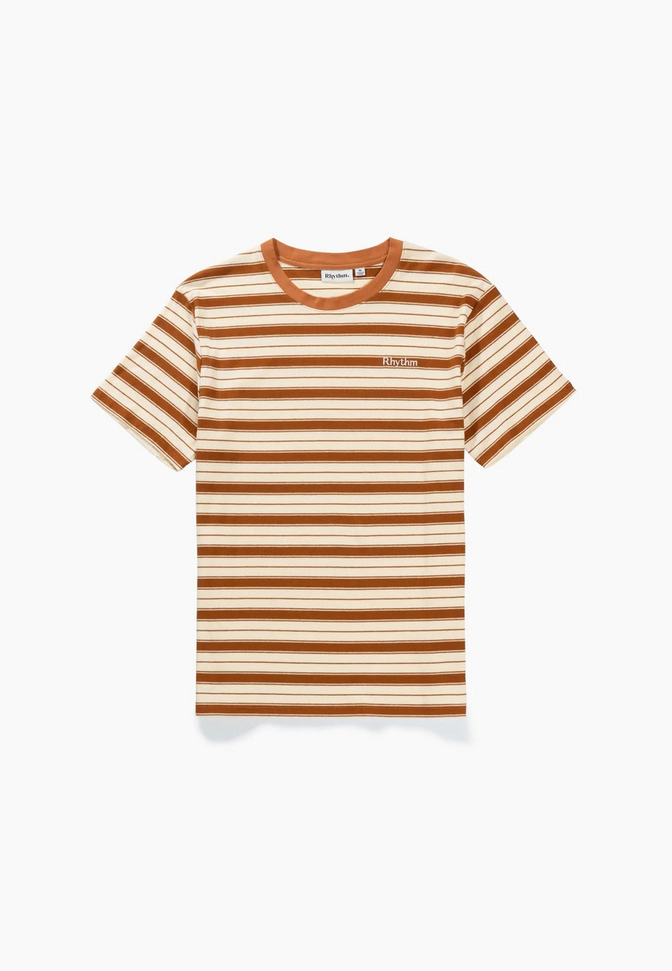 T-Shirt Everyday Stripe Ss - Cedar - Homme