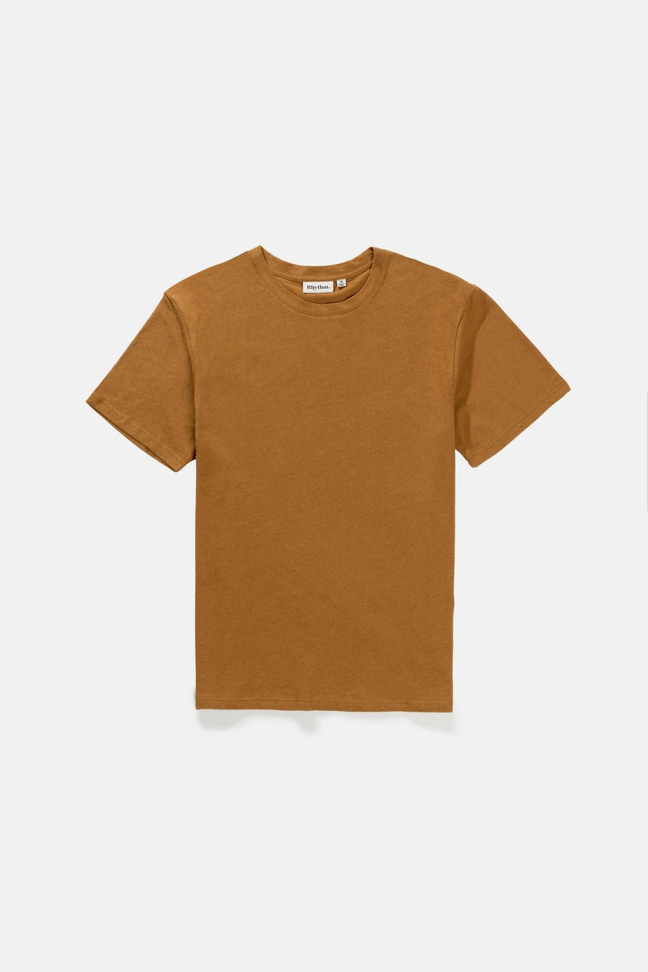 T-Shirt Linen Ss - Tobacco - Homme