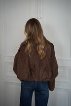 Amelia Chocolat - Chaqueta de ante