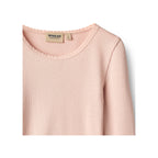 T-Shirt Côtelé Manches Longues Reese - Dim Rose