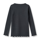 Camiseta de manga larga Ida - Azul marino - Niño