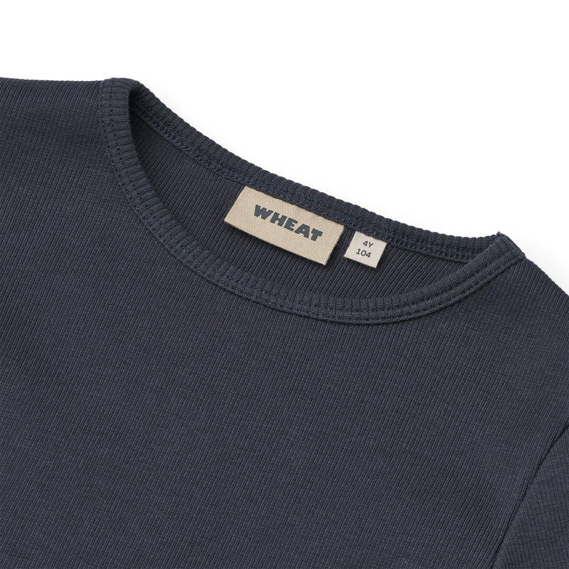 Camiseta de manga larga Ida - Azul marino - Niño