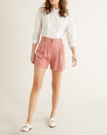 Short Lyocell - Rose Uni - Femme