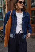 Roxane Denim Lapel Jacket