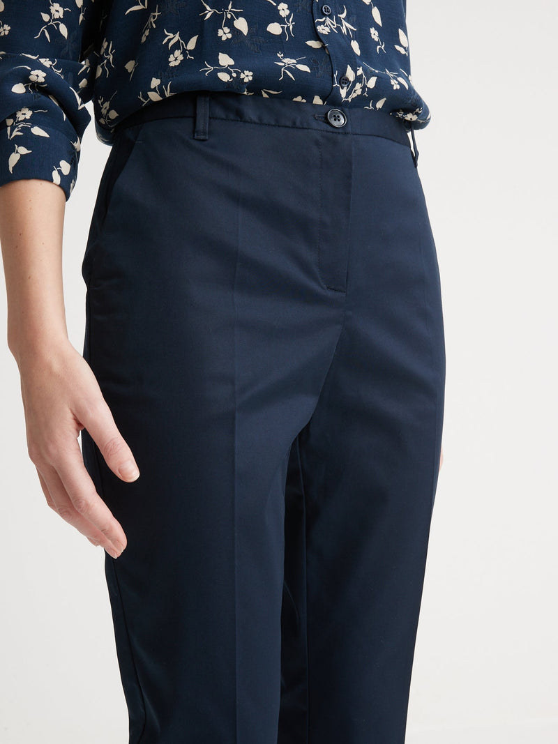 Cig Satin De Co Trousers - Plain Light Beige - Women