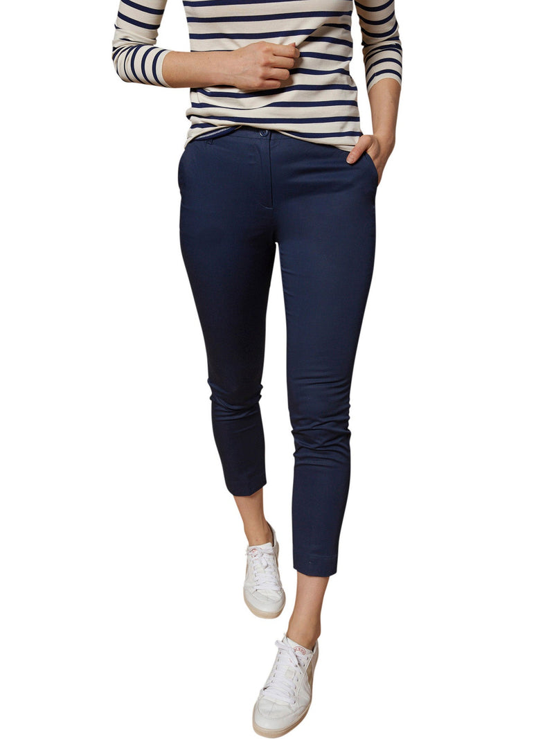 Cig Satin De Co Trousers - Plain Light Beige - Women