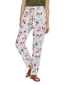 Mathis Pants - Medium White Print 3 - Women