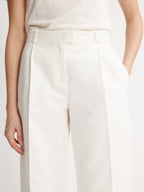 Pantalón Structure - Blanco Gris Medio - Mujer