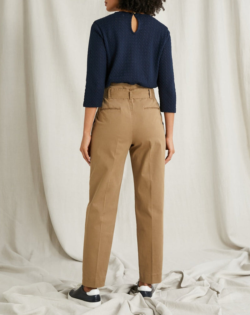 Carrot Cotton C - Liso Beige Claro - Mujer