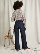 R Bridge Denim Jeans - Dark Blue DelaJacket - Women