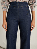 R Bridge Denim Jeans - Dark Blue DelaJacket - Women