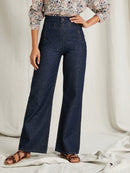 R Bridge Denim Jeans - Dark Blue DelaJacket - Women