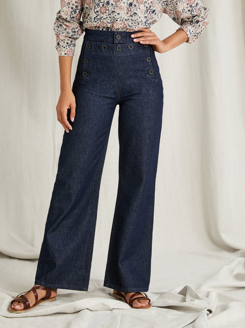 Vaqueros R Bridge Denim - Azul oscuro DelaJacket - Mujer