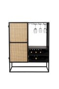 Guuji Bas - Wine Cabinet - MDF - Black