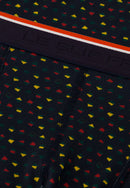 Boxer Vert Sapin Imprimé Géométrique - Marius Petits Carres Vert Sapin