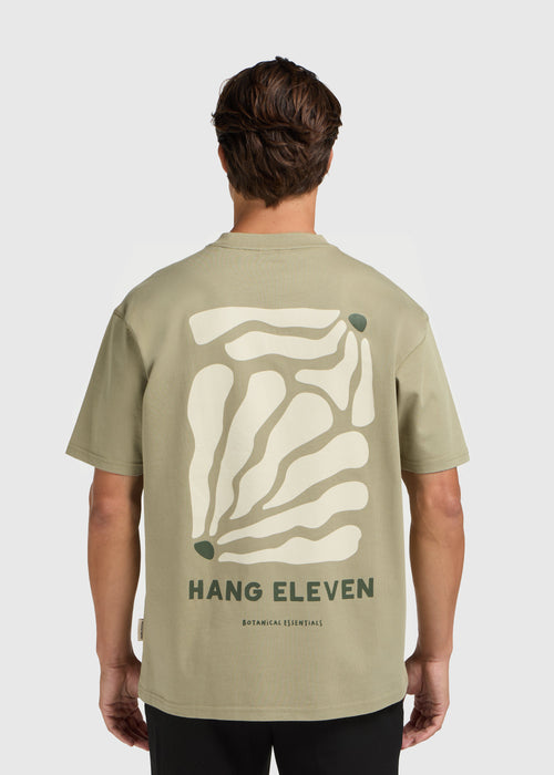 T-Shirt Botanical - Slate Green