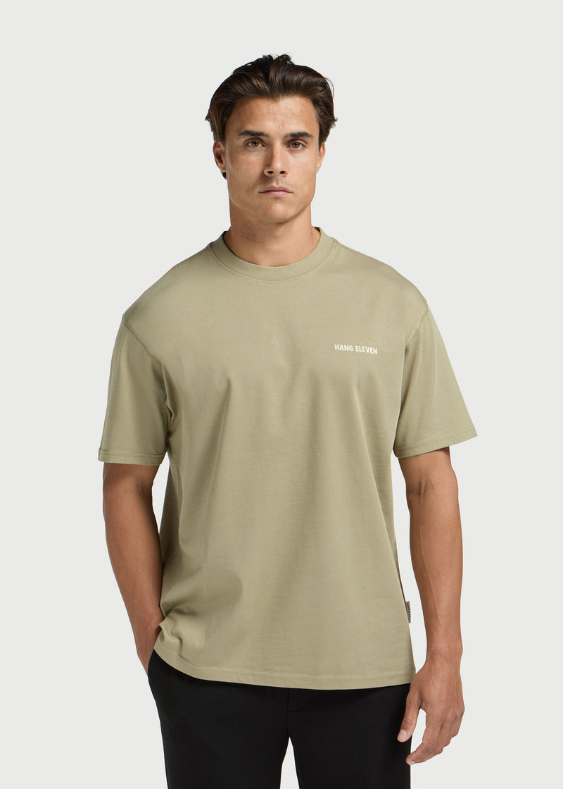 Camiseta Botánica - Verde Pizarra