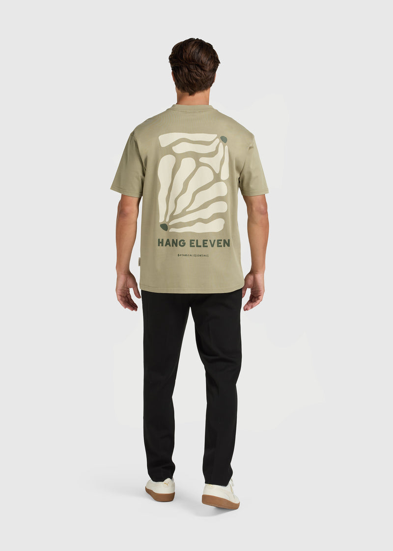 Camiseta Botánica - Verde Pizarra