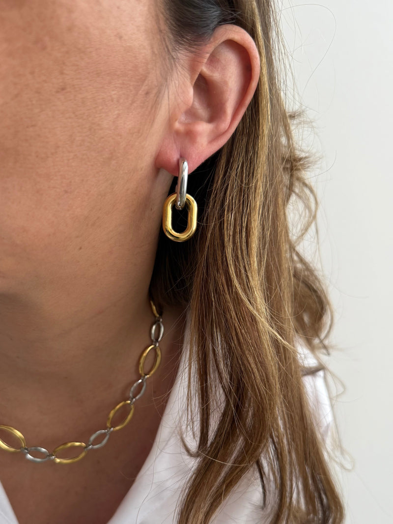Boucles D'Oreilles Milova - Doré, Argent Ou Bicolore