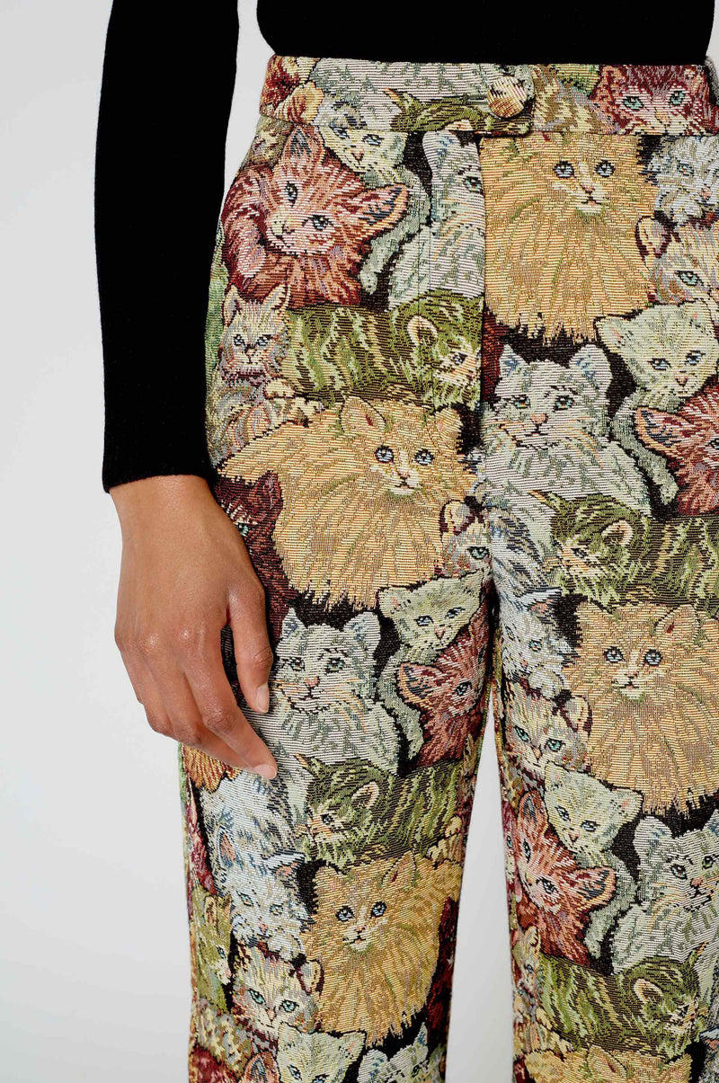 Pantalon Cat'S Love Wallpaper - Print