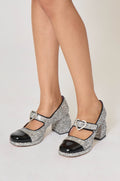 Starlette Mary Janes - Silver