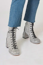 Bottines Starlette - Glitter Silver