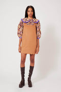 Gabardine Dress - Camel