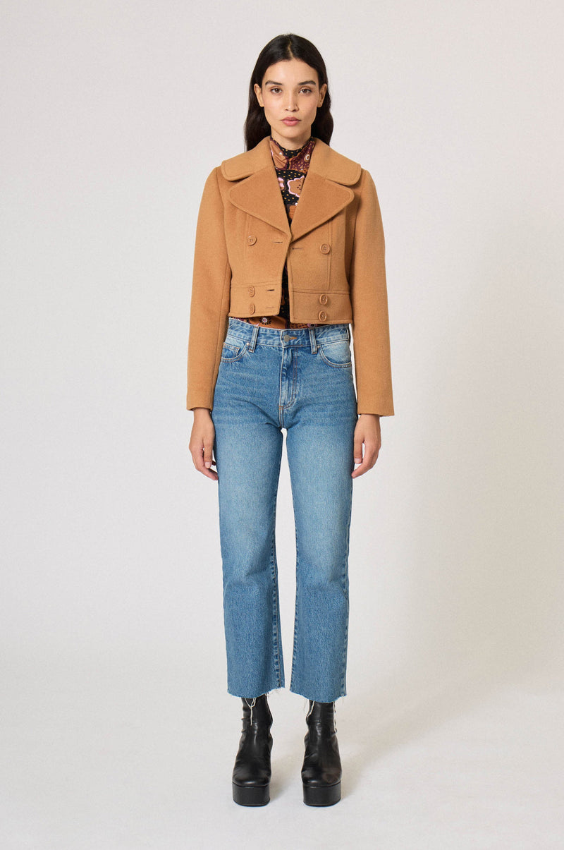 Veste Gabardine - Camel