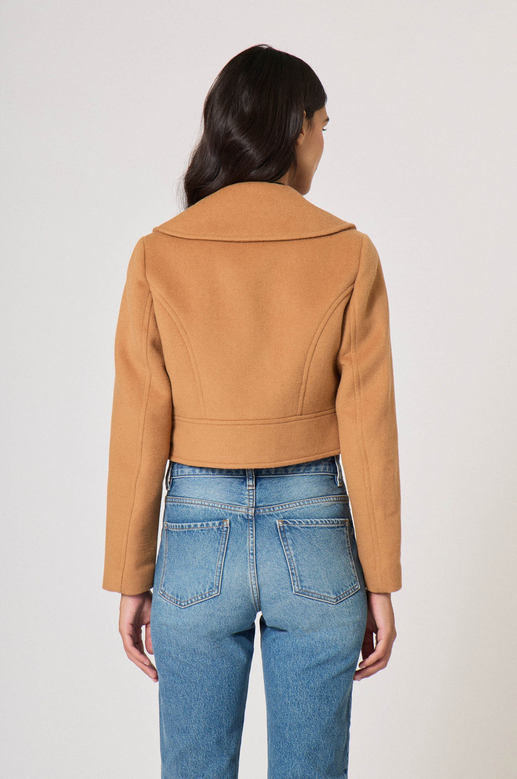 Gabardine Jacket - Camel
