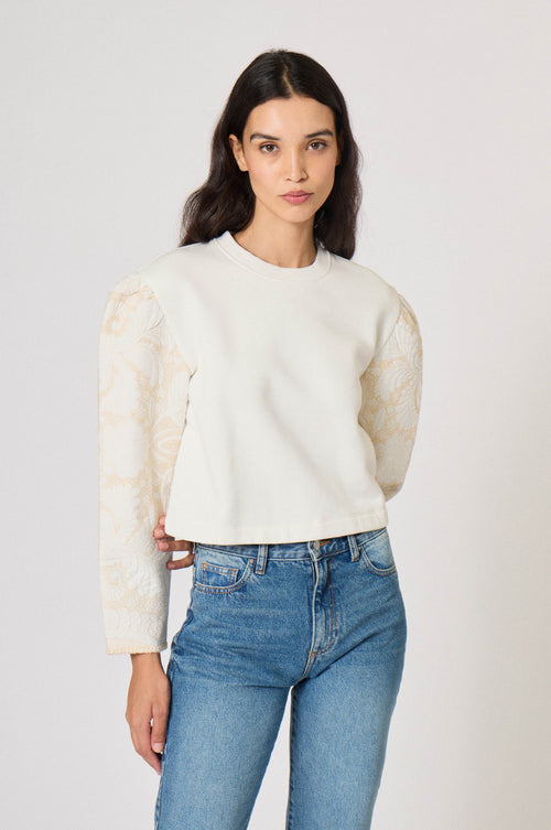Sweat Patchwork Médiéval