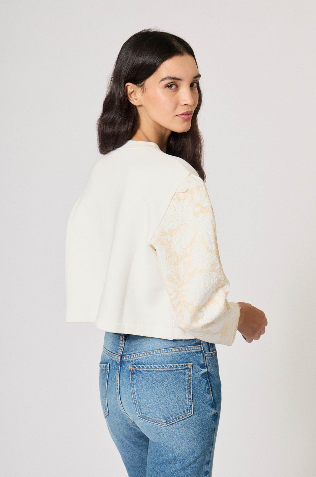 Sweat Patchwork Médiéval